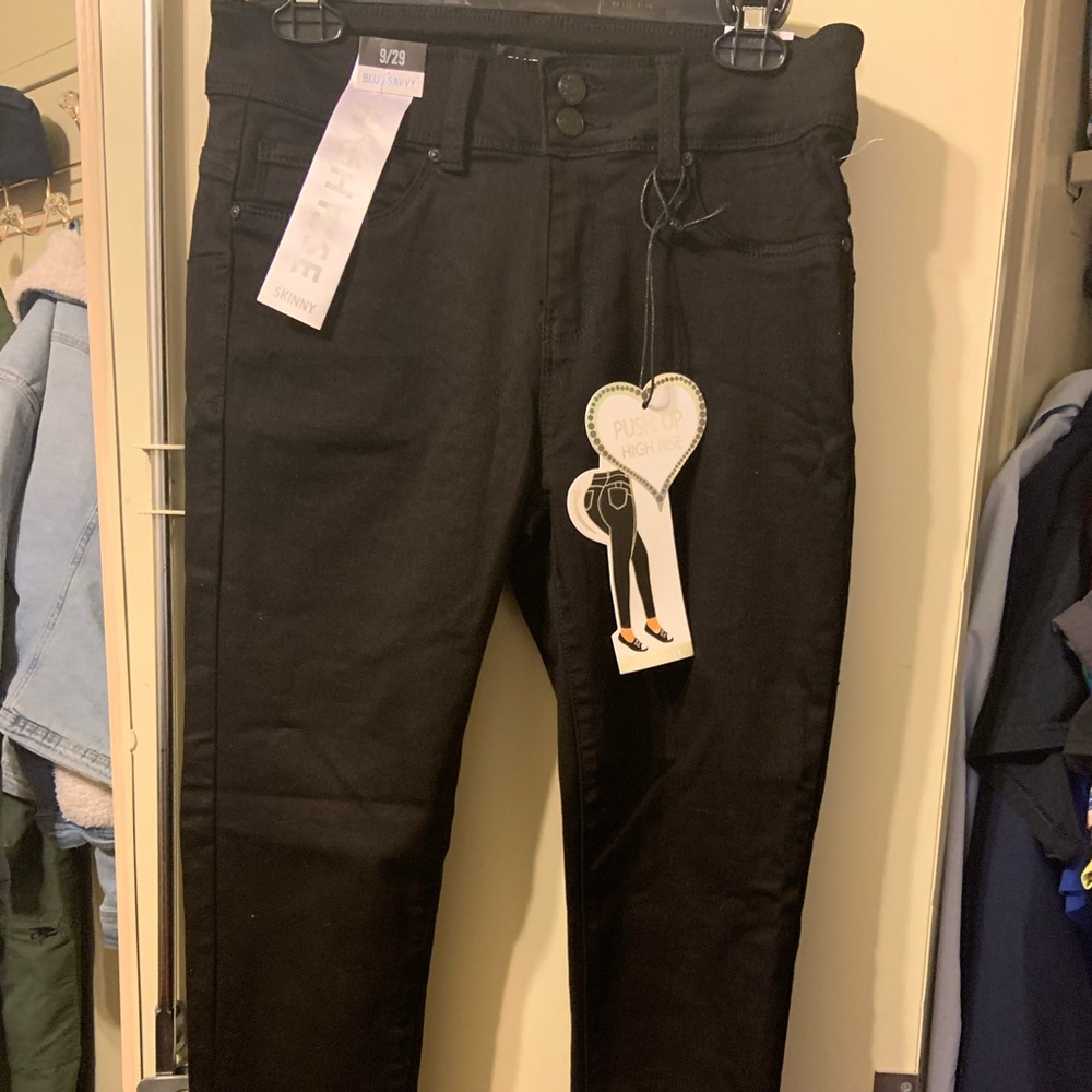 High-rise Black Pant